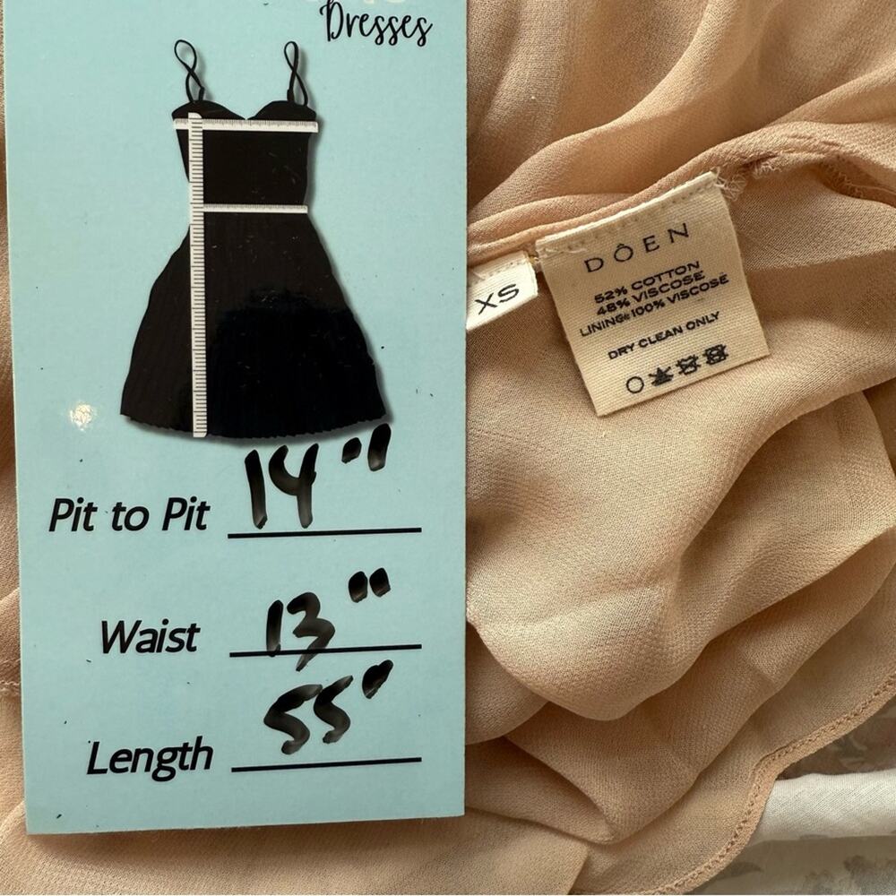 Doen Vetiver Dress in Salt Summer Floral - Picture 5 of 5